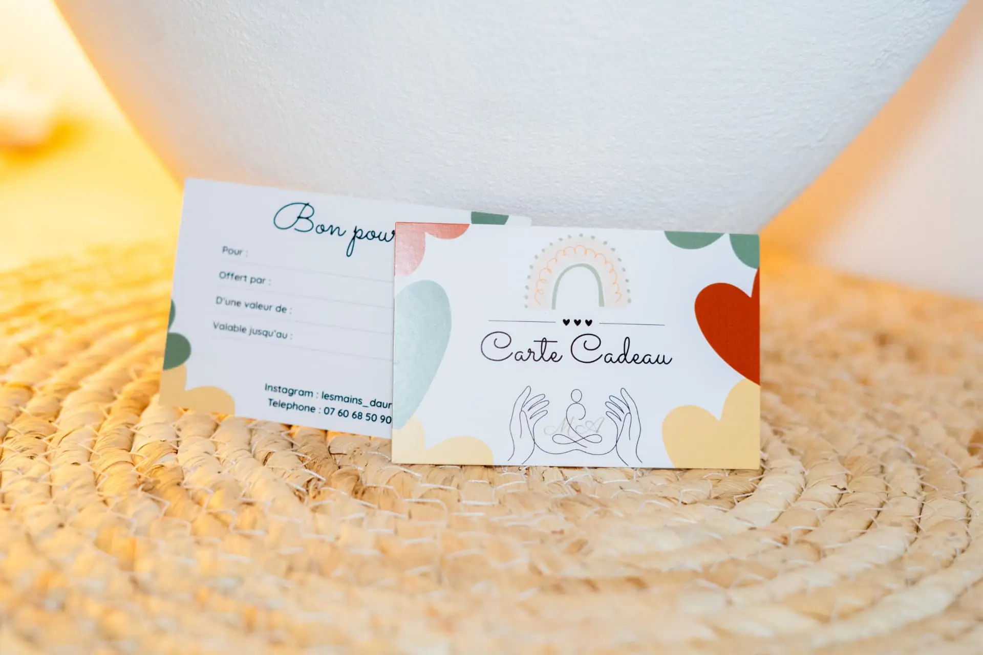 Carte cadeau Les Mains d'Aura