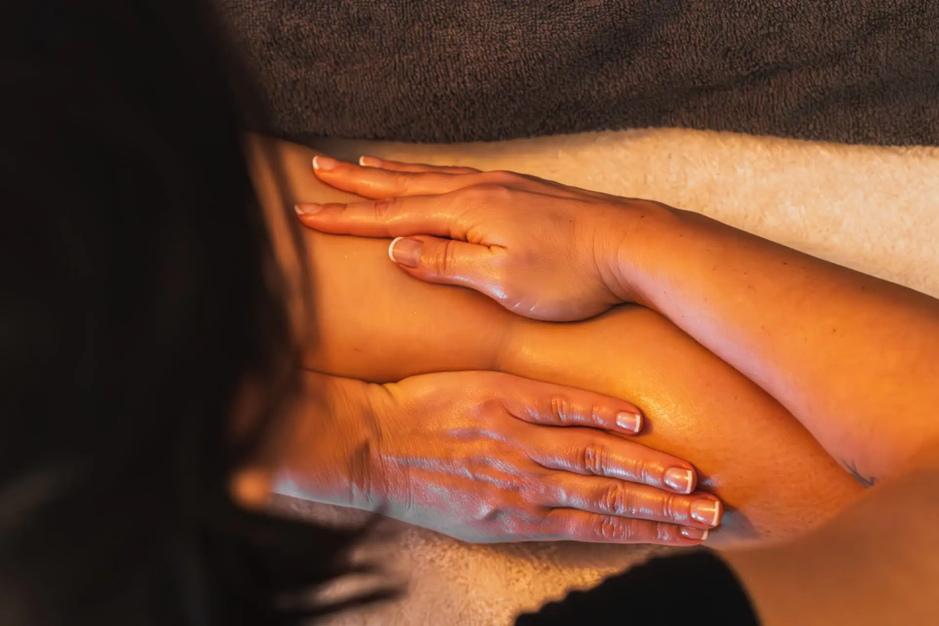 Massage des épaules et de la nuque
