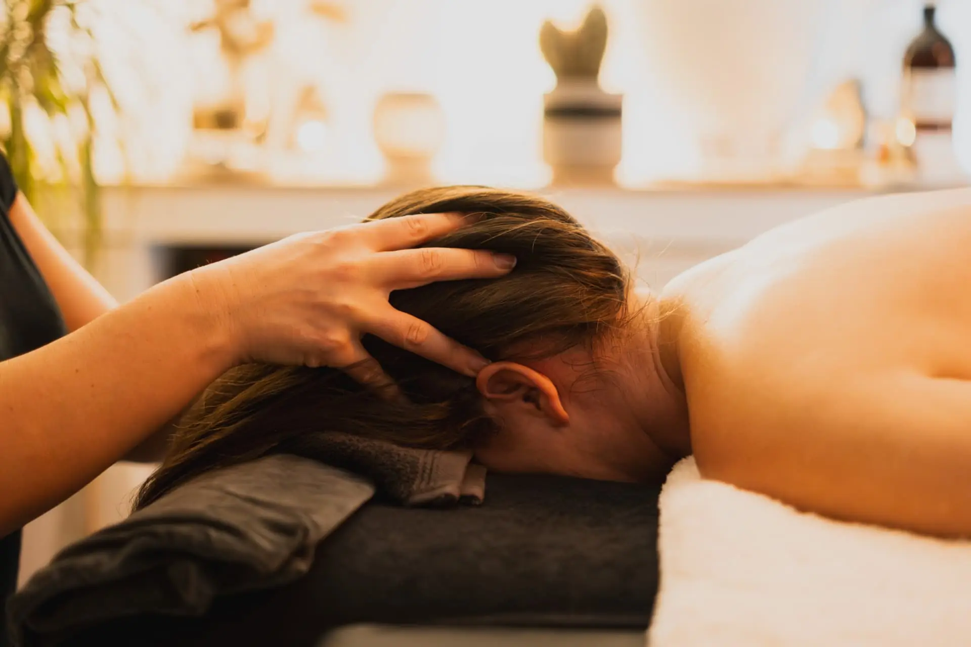 Massage crânien apaisant